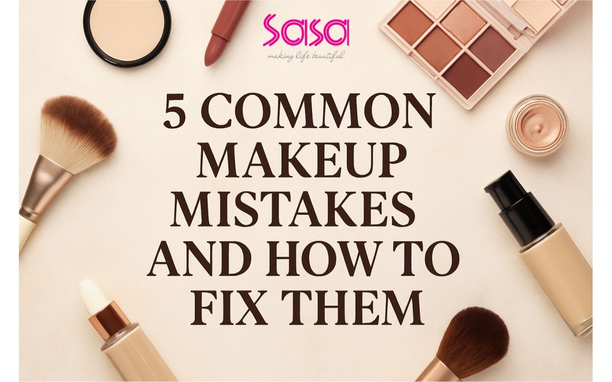 5 Common Makeup Mistakes and Simple Ways to Fix Them All Now