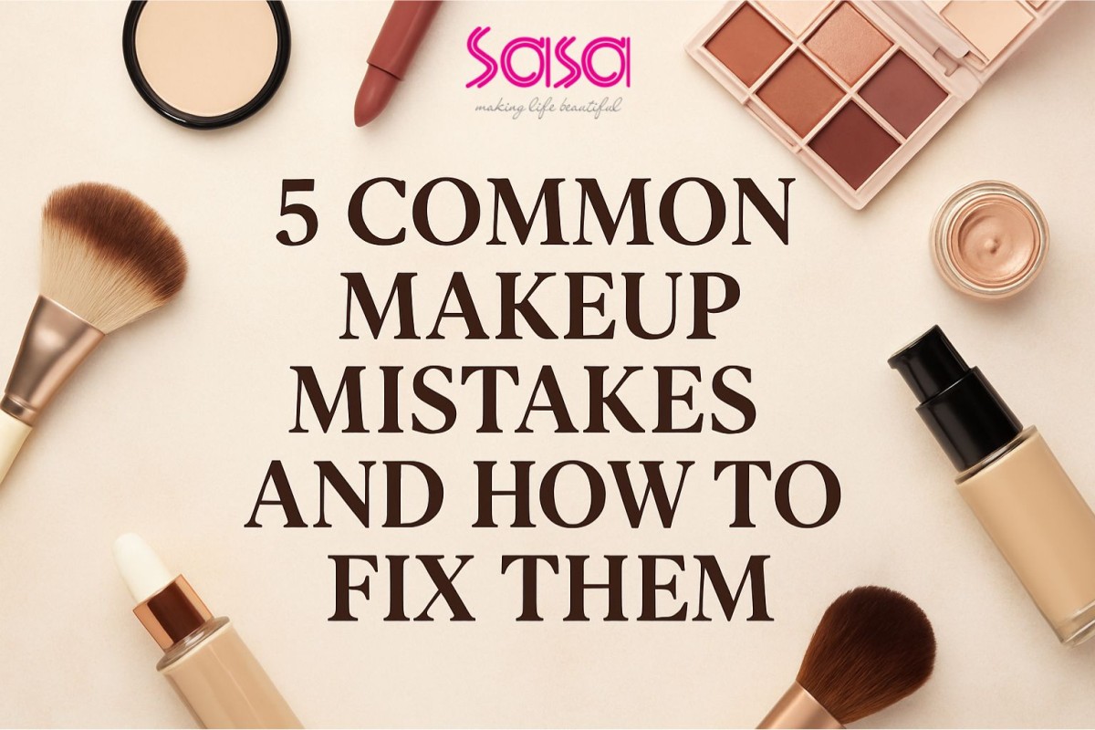 5 Common Makeup Mistakes and Simple Ways to Fix Them All Now