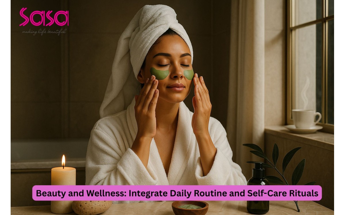 Beauty and Wellness: Integrate Daily Routine and Self-Care Rituals