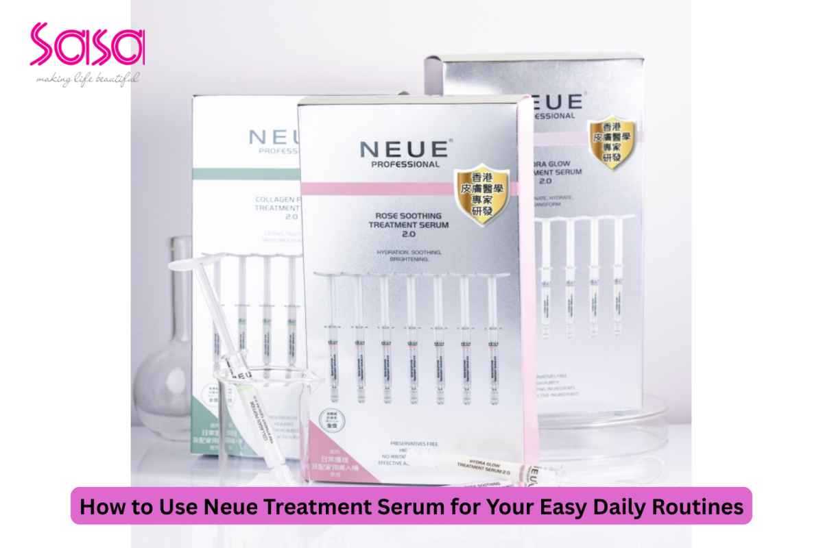 How to Use Neue Treatment Serum for Your Easy Daily Routines