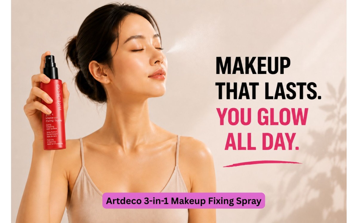 Artdeco 3-in-1 Makeup Fixing Spray: Hydrate and Last
