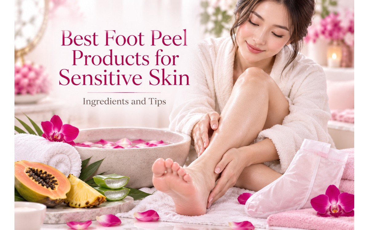 Best Foot Peel Products for Sensitive Skin