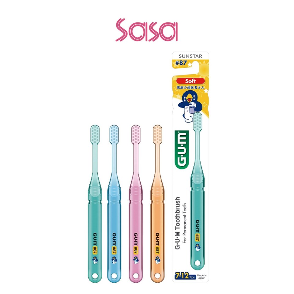 GUM TOOTHRBUSH 7-12 YEARS (87 SOFT) GUM TOOTHRBUSH 7-12 YEARS (87 SOFT)