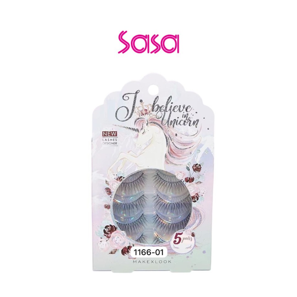 J.B IN UNICORN FALSE EYELASHES 5 PAIRS J.B IN UNICORN FALSE EYELASHES 5 PAIRS