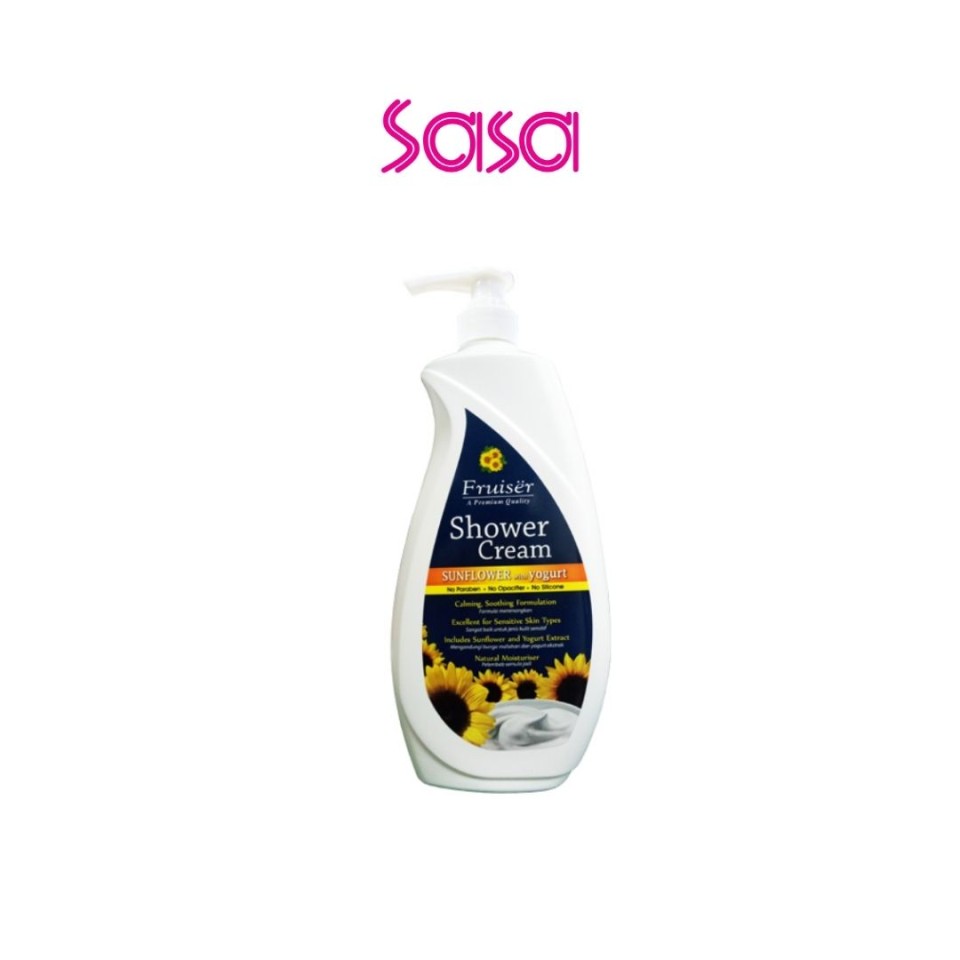 SUNFLOWER WITH YOGURT SHOWER CREAM 1000ML SUNFLOWER WITH YOGURT SHOWER CREAM 1000ML