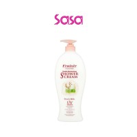 DOUBLE MOISTURISING SHOWER CREAM GOAT'S MILK WITH UV WHITE 1000ML
