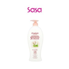 DOUBLE MOISTURISING SHOWER CREAM GOAT'S MILK WITH UV WHITE 1000ML