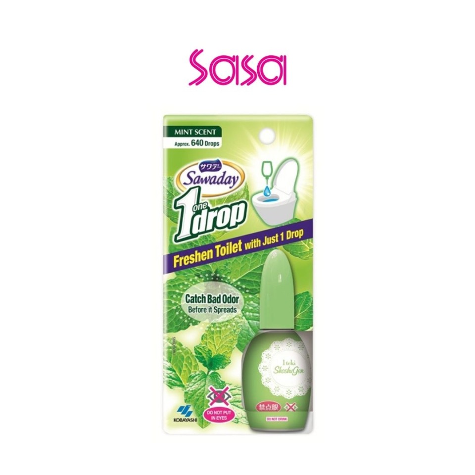 SAWADAY ONE DROP TOILET DEODORIZER 20ML SAWADAY ONE DROP TOILET DEODORIZER 20ML