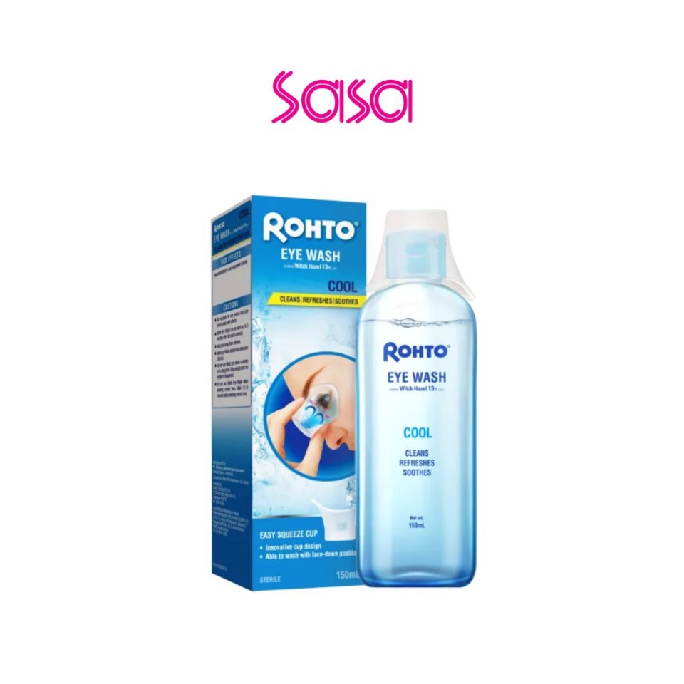 ROHTO COOL EYE WASH 150ML ROHTO COOL EYE WASH 150ML