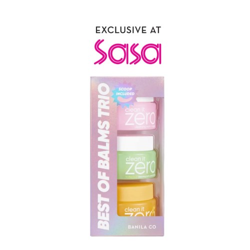 CLEAN IT ZERO BEST OF BALM TRIO  25MLX3'S