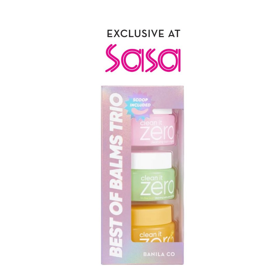 CLEAN IT ZERO BEST OF BALM TRIO 25MLX3'S CLEAN IT ZERO BEST OF BALM TRIO 25MLX3'S