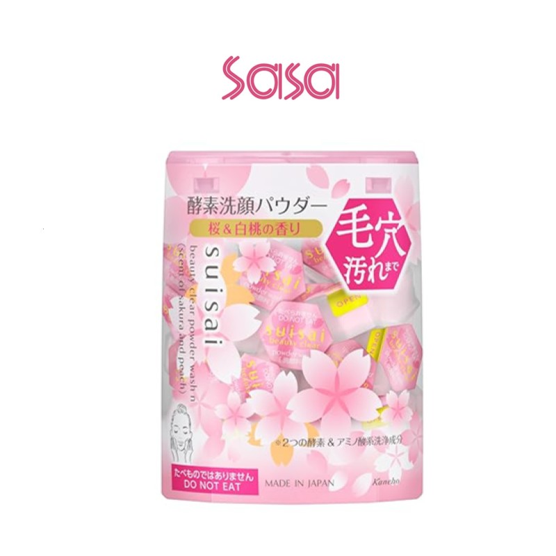 BEAUTY CLEAR PINK POWDER WASH 32PC