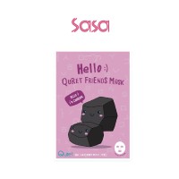 HELLO QURET FRIENDS MASK (CHARCOAL) 1'S