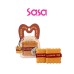 SQUARE COOKIE MAKEUP SPONGE (2'S) SQUARE COOKIE MAKEUP SPONGE (2'S)
