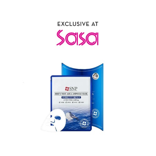 BIRD'S NEST AQUA AMPOULE MASK 10'S
