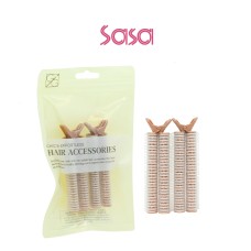HAIR ROLLER CLIPS 2PCS (DUSTY ROSE)