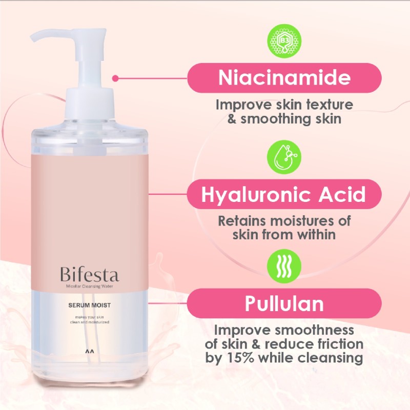 BIFESTA MICELLAR CLEANSING WATER MOIST 90ML