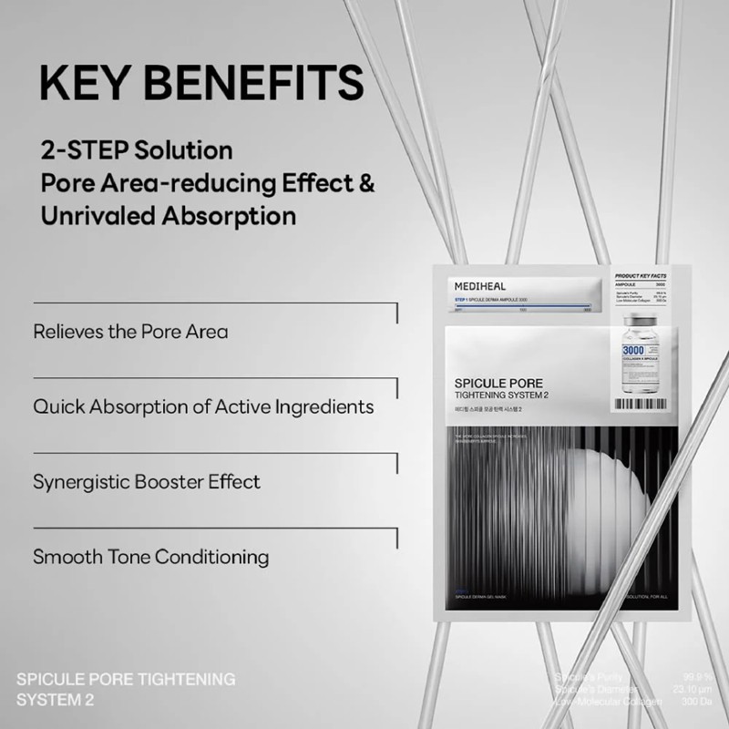 SPICULE PORE TIGHTENING SYSTEM 2 4'S