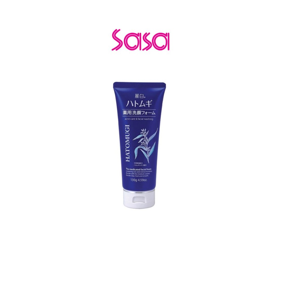 HATOMUGI THE MEDICATED FACIAL FOAM 130G HATOMUGI THE MEDICATED FACIAL FOAM 130G