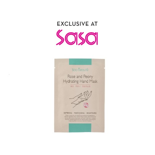 ROSE & PEONY HYDRATING HAND MASK 18ML