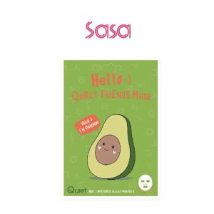 HELLO QURET FRIENDS MASK (AVOCADO) 1'S