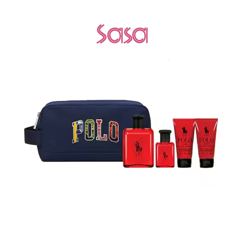 RED EDT 125ML + EDT 40ML + SHOWER GEL + ASB 50ML '22