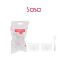 CREAM BOX WITH SPATULA 15MLX2