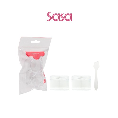 CREAM BOX WITH SPATULA 15MLX2