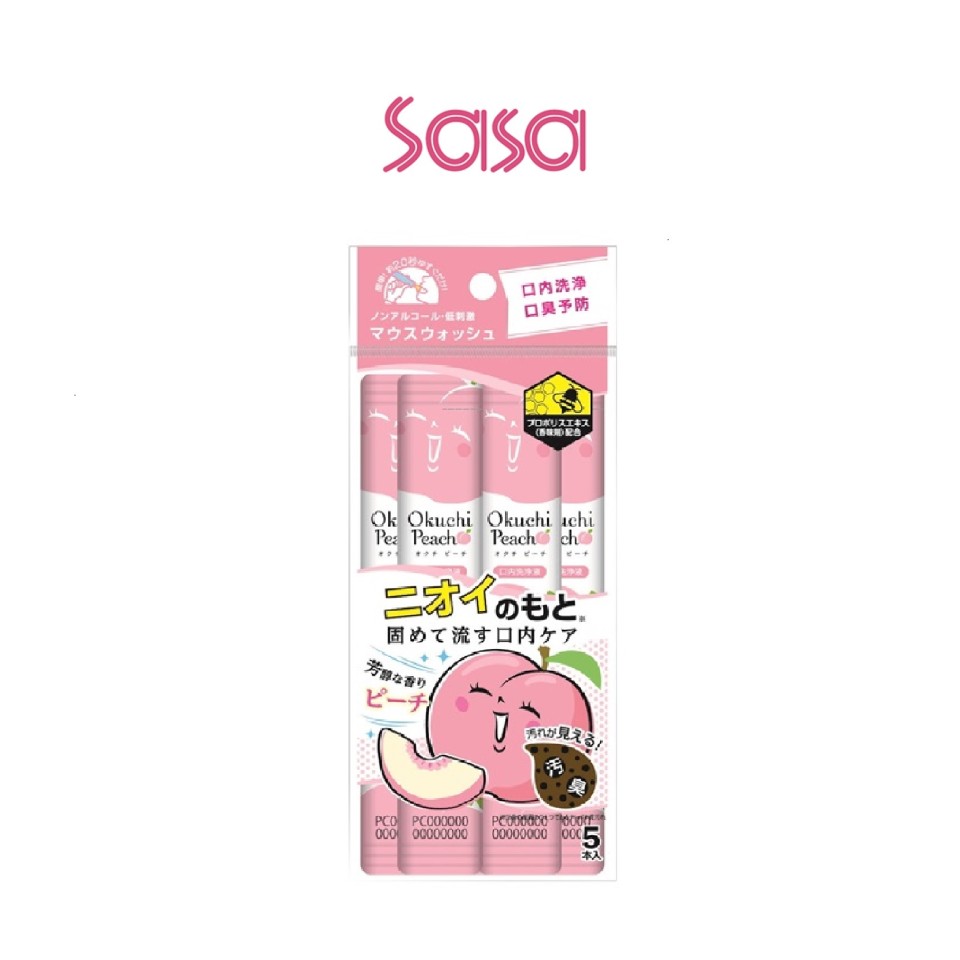 OKUCHI : PEACH MOUTH WASH 11MLX5