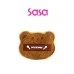 BAKERYBEAR VELOUR SETTING PUFF 1'S BAKERYBEAR VELOUR SETTING PUFF 1'S
