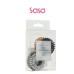 TRACELESS SPIRAL HAIR TIES 6PC (MIX)