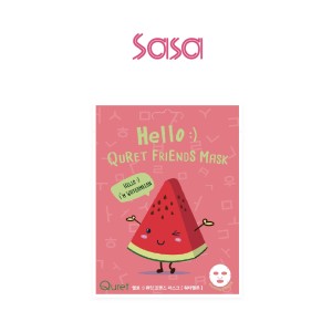 HELLO QURET FRIENDS MASK (WATERMELON) 1'S