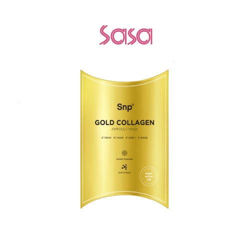 GOLD COLLAGEN AMPOULE MASK 10'S