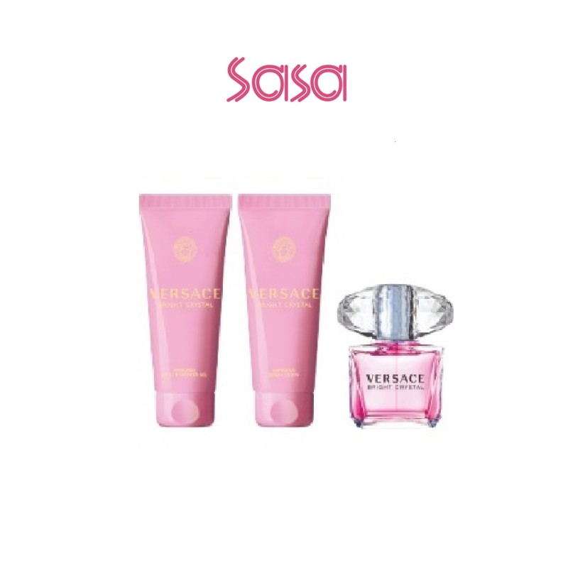 BRIGHT CRYSTAL EDT 90ML GIFT SET