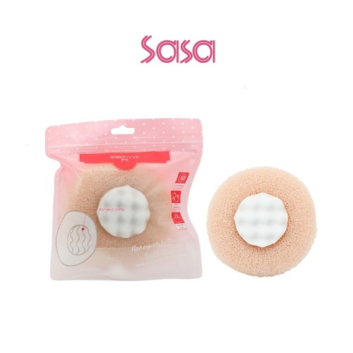HONEYCOMB MASSAGE BATH SPONGE 1PC