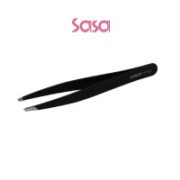 Precision Stainless Brow Tweezers (BLACK)