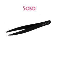 Precision Stainless Brow Tweezers (BLACK)