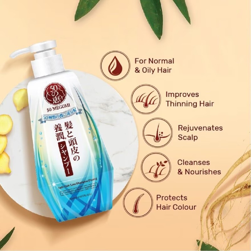 ANTI-HAIR LOSS SHAMPOO MOIST / FRESH 250ML