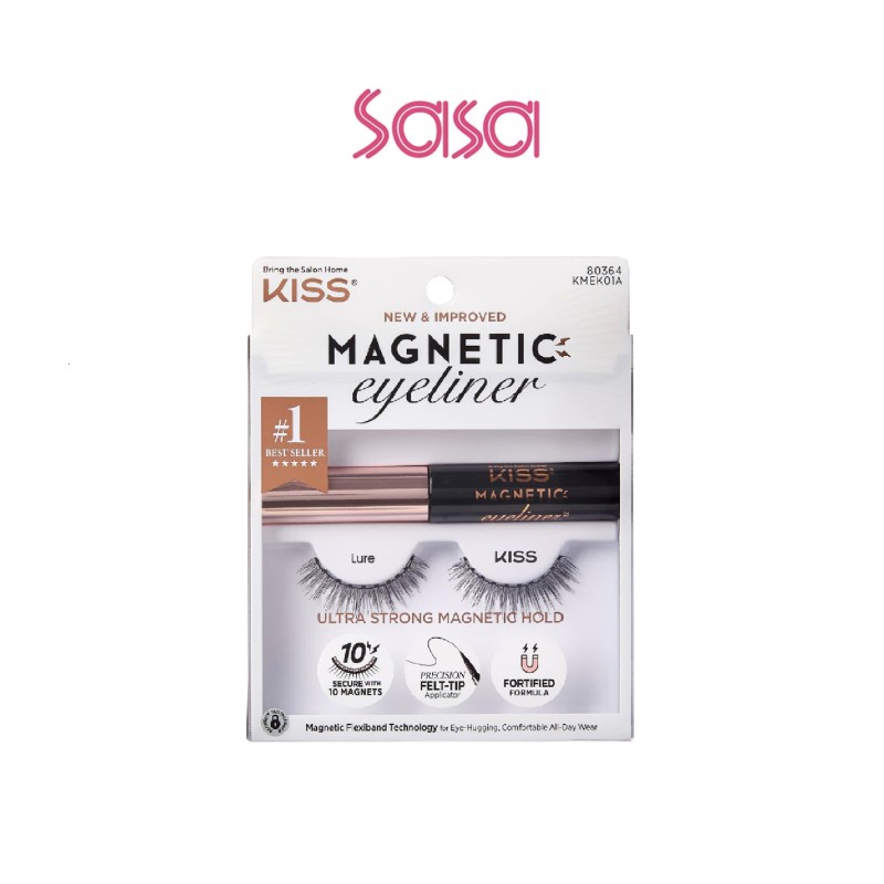 KISS MAGNETIC EYELINER & LASH KIT 2.0