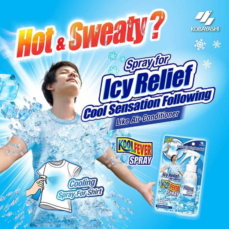 KOOLFEVER  SPRAY 100ML (REFRESHING MINT)