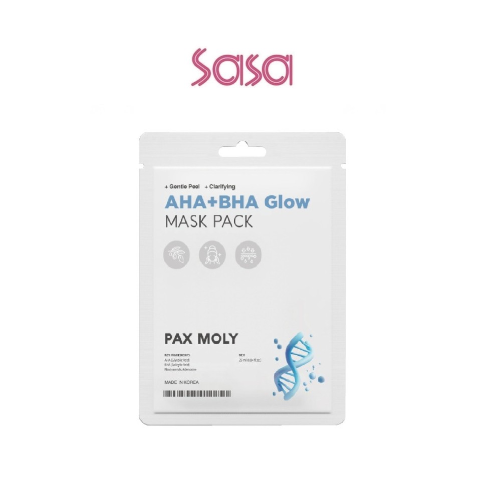 AHA + BHA GLOW MASK (1'S)