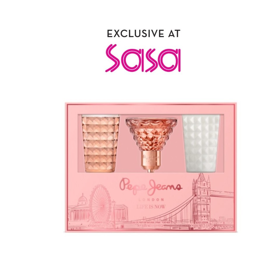 FOR HER SET EDP 30ML + BODY LOTION 50ML + SHOWER GEL 50ML FOR HER SET EDP 30ML + BODY LOTION 50ML + SHOWER GEL 50ML