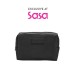 NYLON TRAVEL COSMETIC BAG 1PC (BLACK) NYLON TRAVEL COSMETIC BAG 1PC (BLACK)