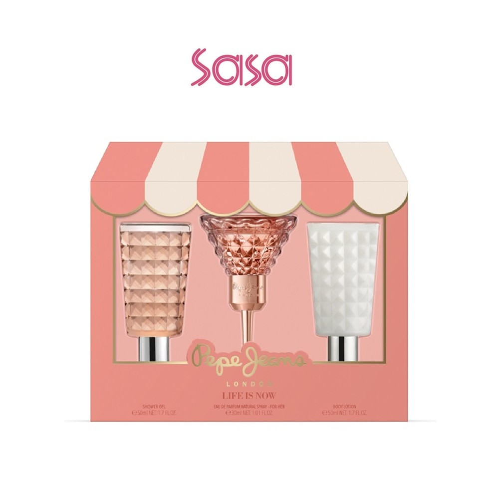 FOR HER SET EDP 30ML + BODY LOTION 50ML + SHOWER GEL 50ML FOR HER SET EDP 30ML + BODY LOTION 50ML + SHOWER GEL 50ML