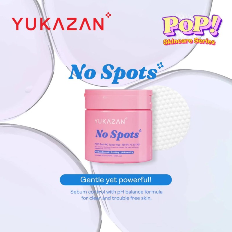 POP! NO SPOTS ANTI-AC TONER PAD 60'S