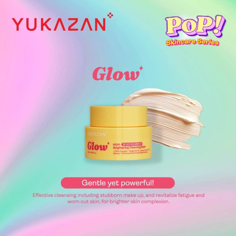 POP! GLOW BRIGHTENING CLEANSING BALM 50ML
