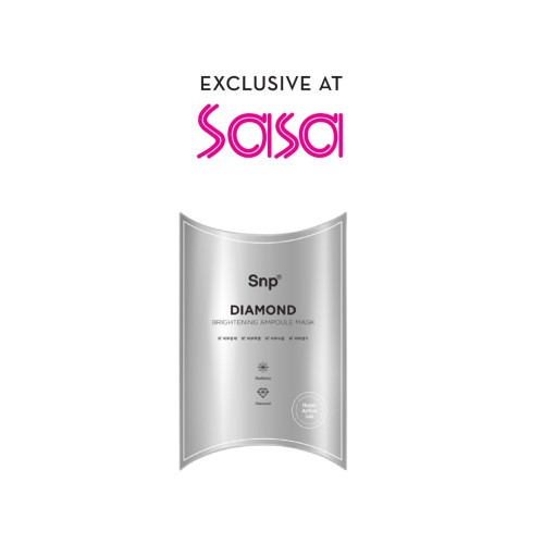 DIAMOND BRIGHTENING AMPOULE MASK 10'S