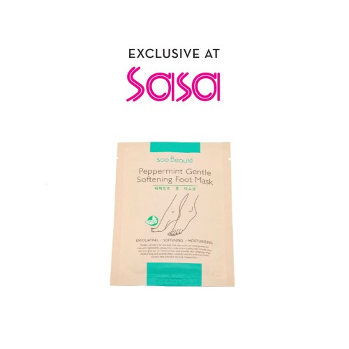 PEPPERMINT GENTLE SOFTENING FOOT MASK 18ML