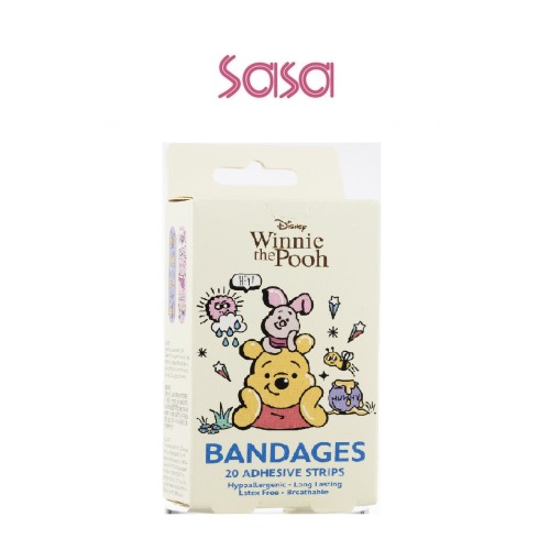 WINNIE T POOH BANDAGES 20PC