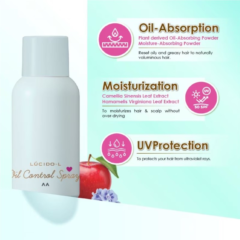LUCIDO-L OIL CONTROL SPRAY CLEAR FRUITY 70G